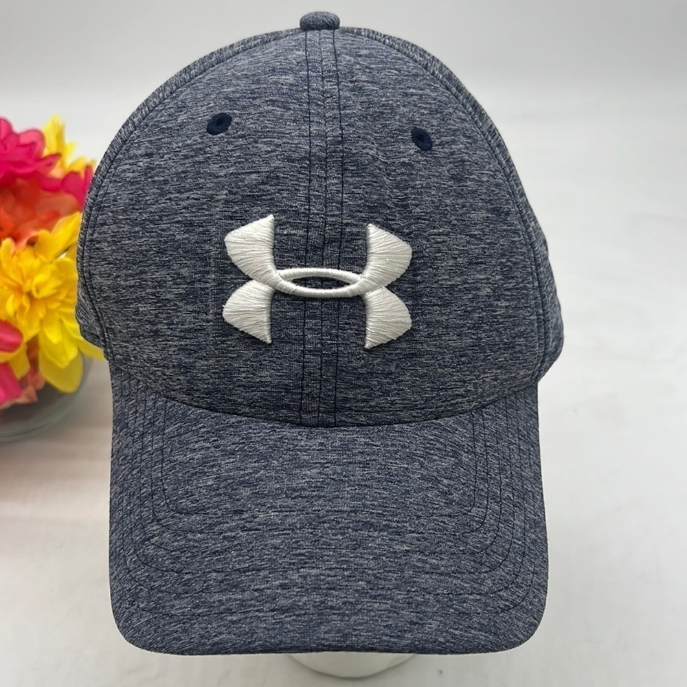 Under Amour Heather Blue Baseball Hat Size L/XL HT4667C